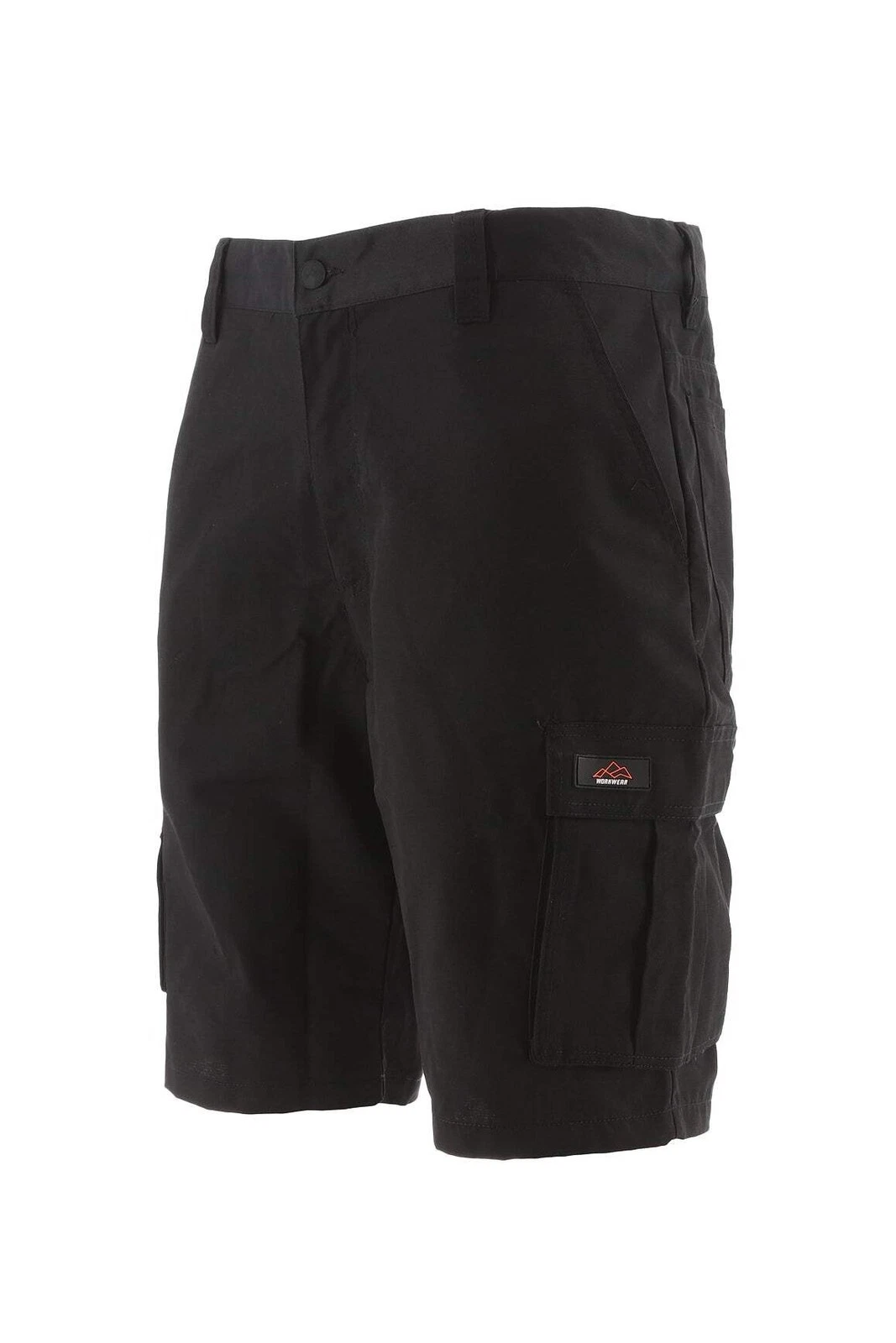 Mens Cargo Shorts Workwear Multi Pocket Combat Shorts North Peak Summer Black