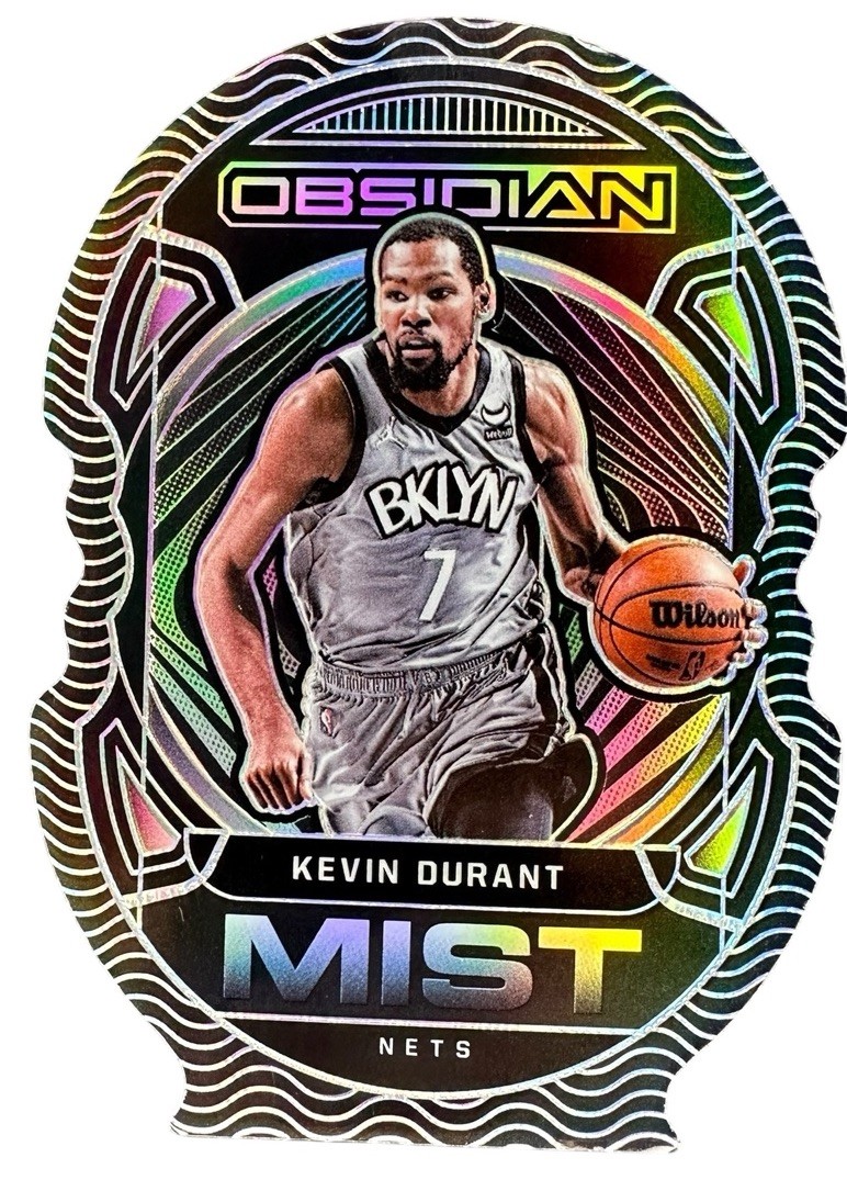 2021-22 Panini Obsidian #5 Kevin Durant Mist SSP Case Hit Die-cut RARE
