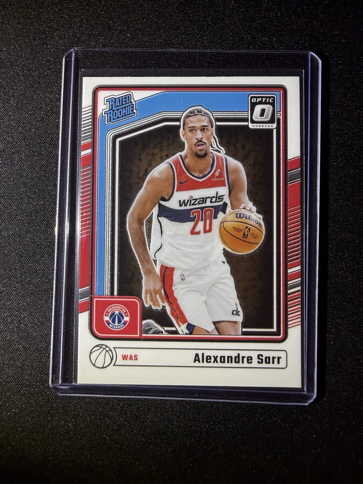 2024-25 Panini Donruss Optic - Rated Rookie Alexandre Sarr #276 Holo Prizm (RC)