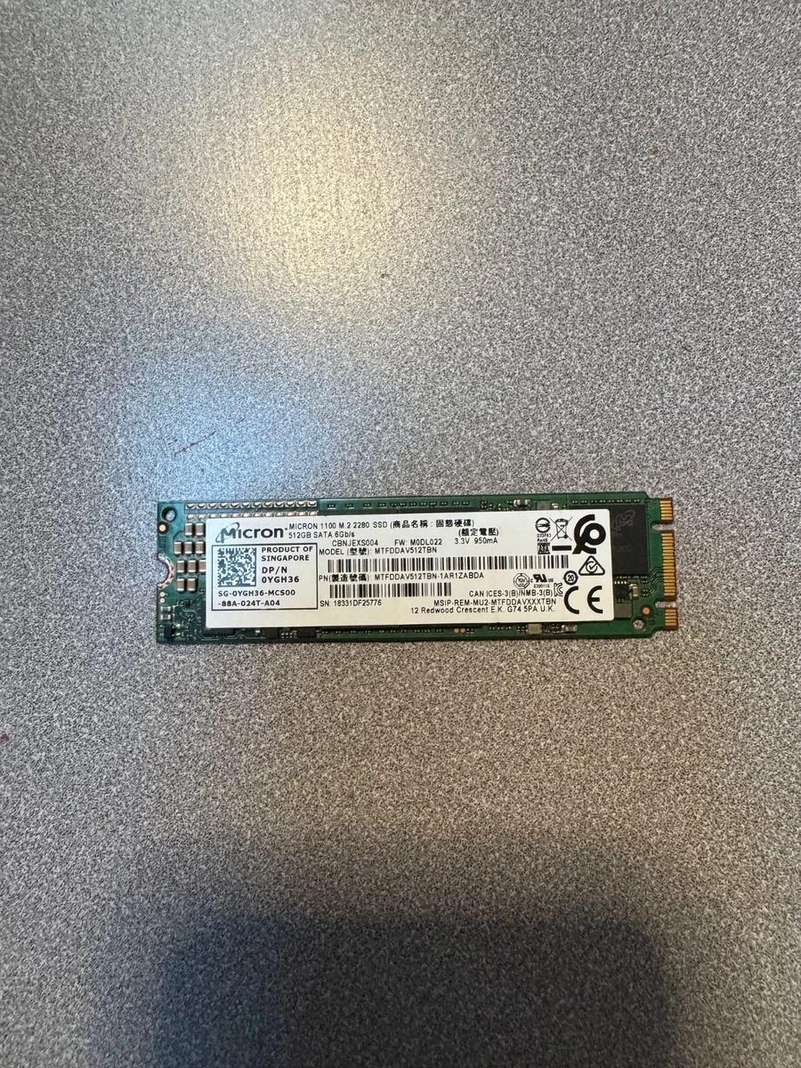 Micron SATA III 512 GB Solid State Drives for sale | eBay