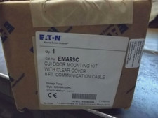 NIB EATON EMA69C CUI DOOR MOUNTING KIT W/ CLEAR COVER 8FT. CABLE LL7 