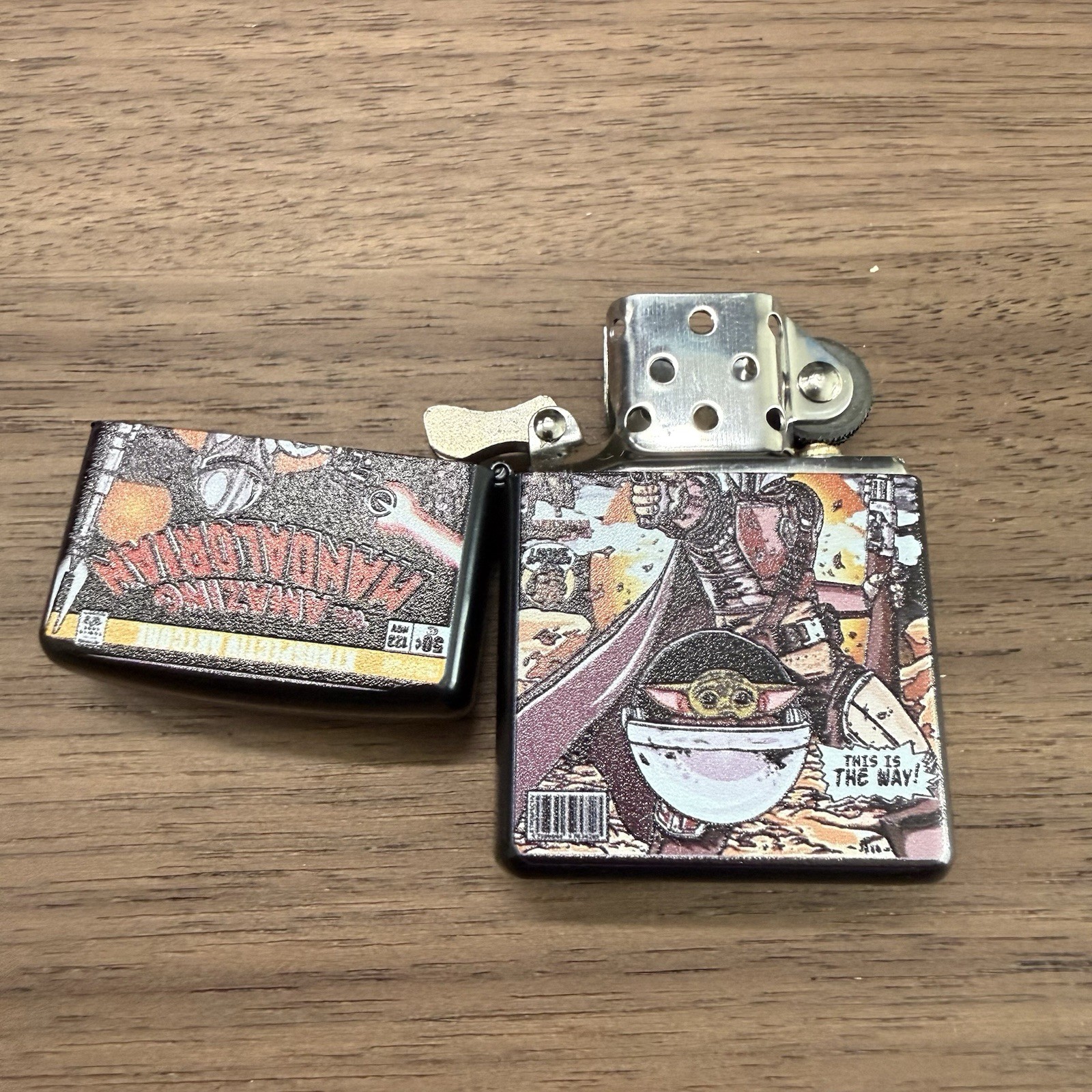 Star Wars Mandolorian Wind Resistant Lighter