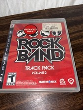 Rock Band Track Pack Volume Vol. 2 (Sony PlayStation 3, 2008) PS3 W/ Manual