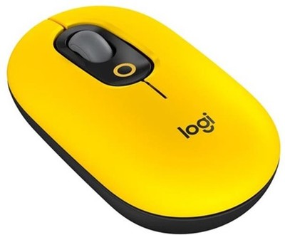 Logitech Pop Kabellose Maus mit Anpassbarem Emoji Blast für PC Computer