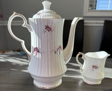 Hammersley Princess House English Bone China Set Coffee Pot  Creamer