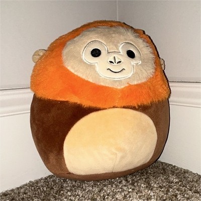 Squishmallows Orange/Brown/Beige/White Monkey Plush Stuffed Animal, Soft 2020