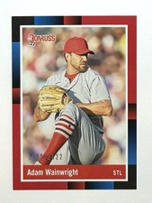 2022 Panini Donruss Retro 1988 Adam Wainwright #272 Red/2022