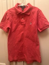 Polo Ralph Lauren POLO SHIRT BOYS Sz 8 Salmon