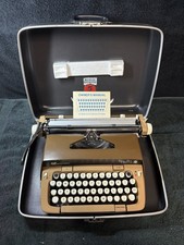 Vintage Smith Corona Galaxie Twelve XII Typewriter With Jeweled Escapement thumbnail