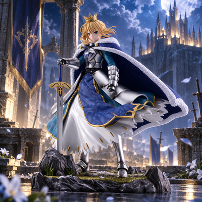 Saber Altria Pendragon Fate/stay night 27cm 1:8 PVC Figur Anime Sammlerfigur