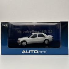 AUTOart 1/43 Mercedes Benz 190E 2.0 White Autoart Mercedes-Benz Arctic White