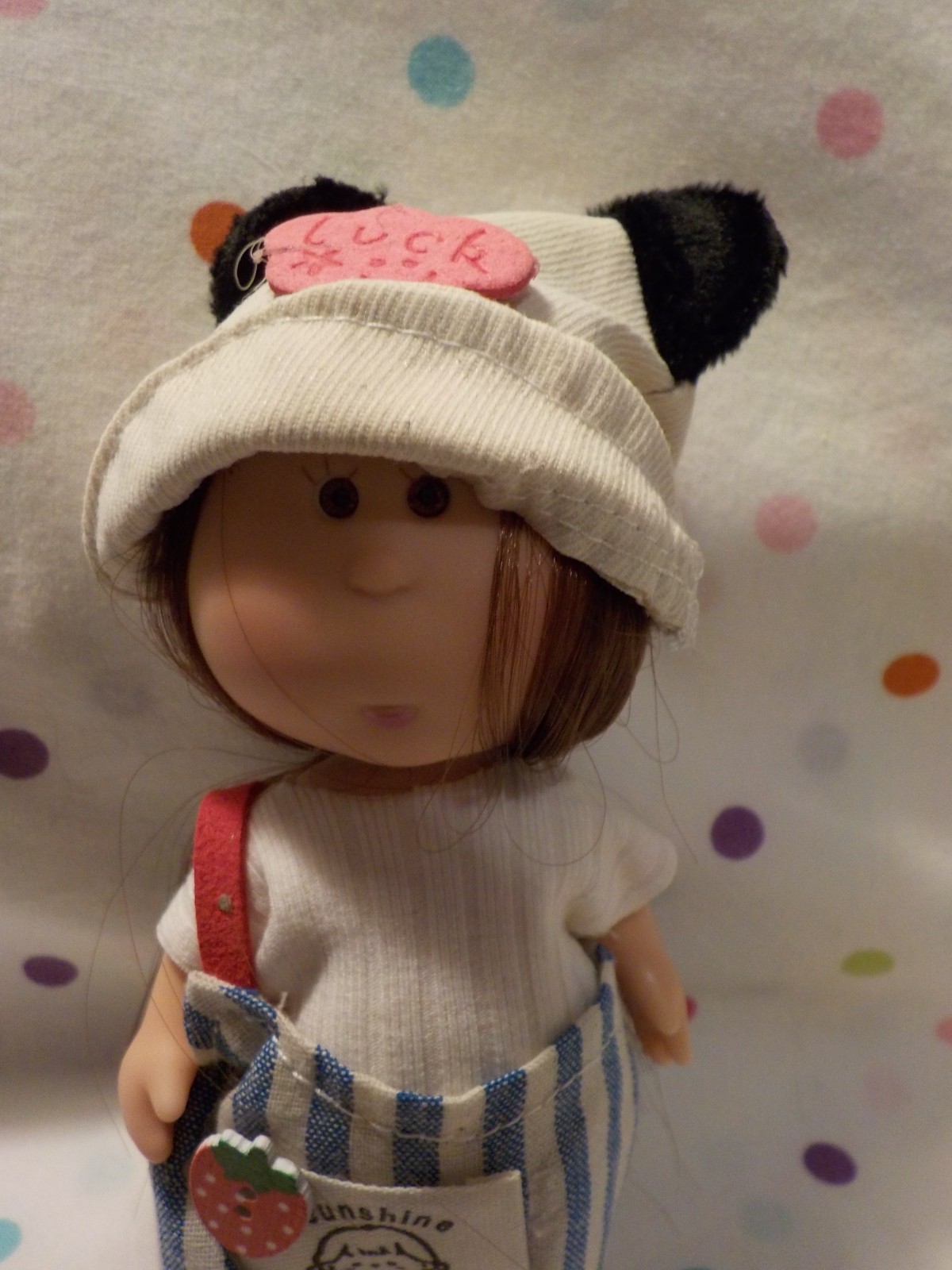 NEWAdorable Mini Mia Spanish Potato Doll, 5.5