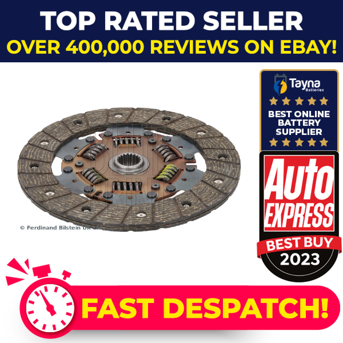 Clutch Centre Plate 200mm ADT33197 Blue Print Friction 2055FW 312500H020 Quality
