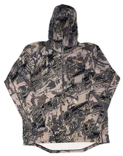Sitka Gear Heavyweight 1/2 Zip Hoody Men's XL Camo Subalpine 70016