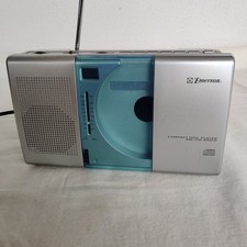 Emerson PD5098 Working Portable CD Player AM/FM Radio Tuner CD Tested Works READ