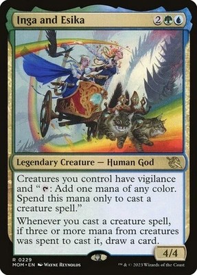 Inga and Esika - March of the Machine MOM - Rare - MTG Magic Pack fresh