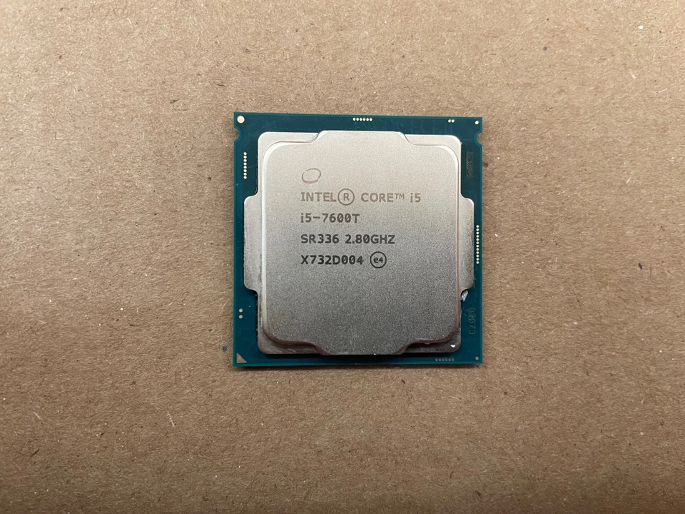 Procesador CPU Intel Core i5-7600T 2,80 GHz cuatro núcleos SR336 LGA1151 Foto 3 de 4