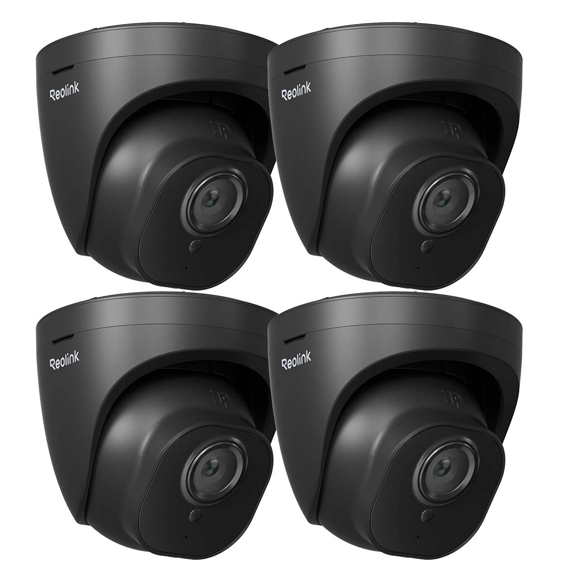 Reolink RLC-520A Noir 5MP Caméra PoE Extérieure IA Détection Vision Nocturne