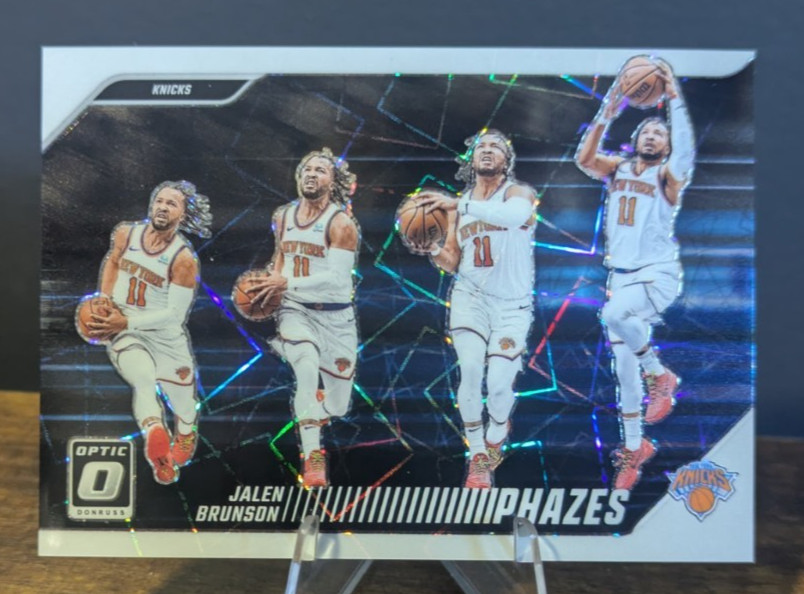 2024-25 Panini Donruss Optic - Phazes Jalen Brunson #14 White Lazer