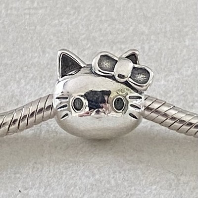 Hello Kitty Silber Charm Japan Anime S925