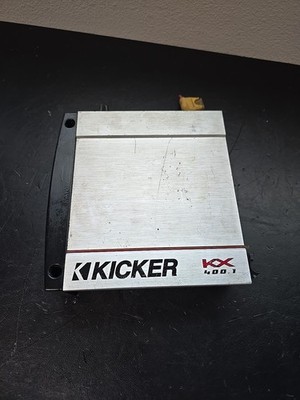 Kicker KX400.1 1-Channel Car Amp Untested 