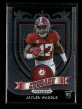 Jaylen Waddle 2021 Panini Prizm Draft Picks Collegiate #169 Alabama Crimson Tide