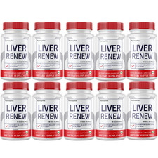Liver Renew Healthy Liver Support Formula, 10 Bottles Official For Liver Health