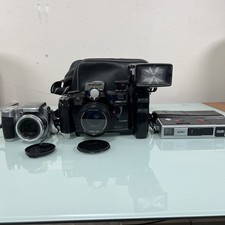 VTG Camera Lot Mitsuba 35mm, Kodak EasyShare Z740, Minolta Pocket 460Tx Untested