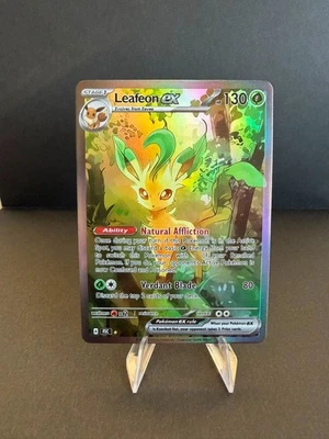 ✨Custom Pokemon Folipurba Full Art Holo Fan Card Leafeon NM✨ - Bild 1 von 2