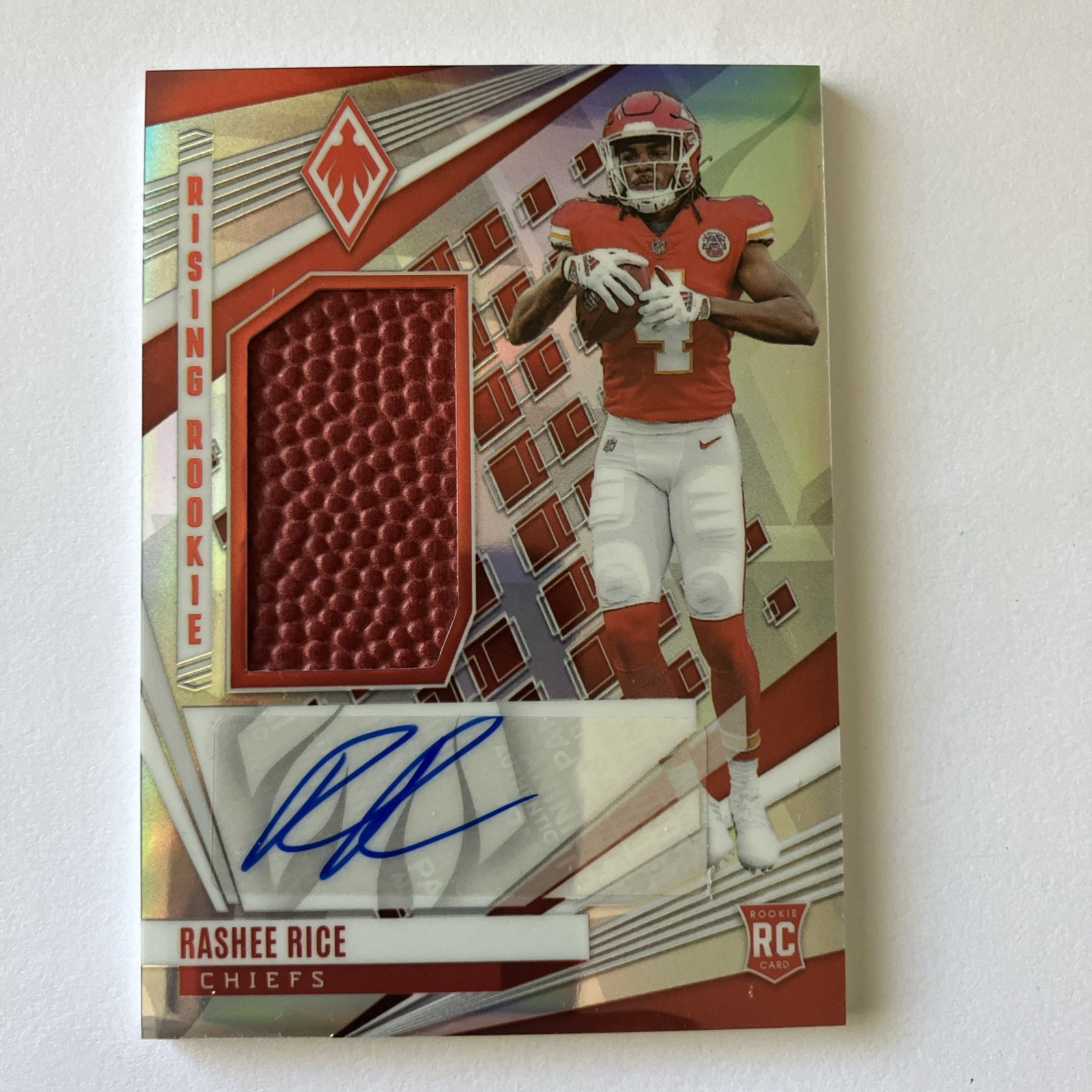 RASHEE RICE ~ RPA /199 ~ 2023 Phoenix Rookie Rising Material Signature /199 ~ KC