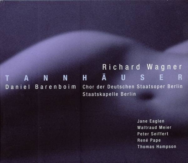 Wagner Tannhauser Daniel Barenboim Staaskapelle Berlin 3 CD Teldec (NO BOOKLET)