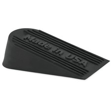 Large Big Rubber Door Stopper Made in USA - Door Stop Wedge for Carpet, Tile, Co