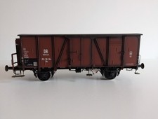 Dingler Spur 1, Gedeckter Güterwagen G90 Ep IIIa DR, Messingmodell, patiniert
