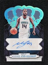 2017-18 Panini Crown Royale Platinum 1/1 Michael Kidd-Gilchrist #CA-MKG Auto 2d0