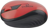 5901299904756 Wireless Optical Mouse 1000DPI TM114R Red Esperanza