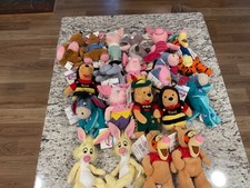 Disney Store Classic Pooh and Friends  Plushes Lot...19  Figures  .New With Tags  