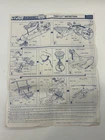 Tiger Fly 1988 ORIGINAL Instructions / Blueprints G.I. Joe Hasbro Action Figure