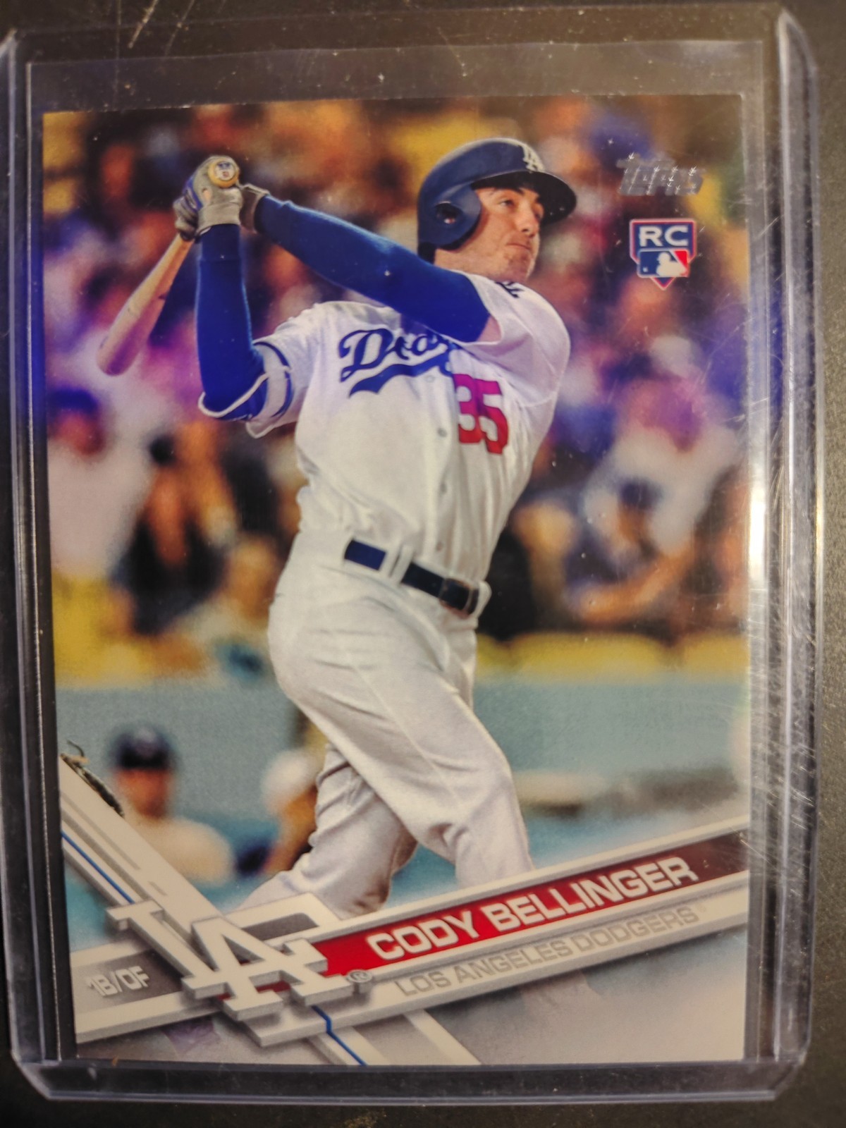 2017 Topps Update Series - Cody Bellinger #US50 Batting (RC)