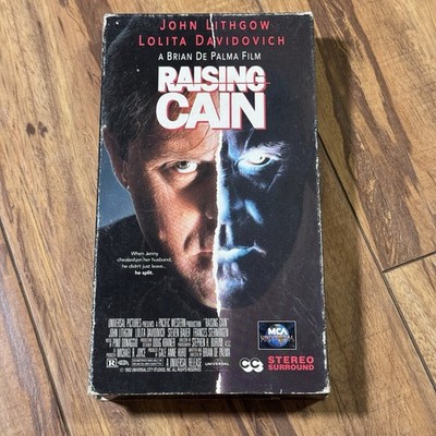 Raising Cain 1992 VHS Brian De Palma Thriller