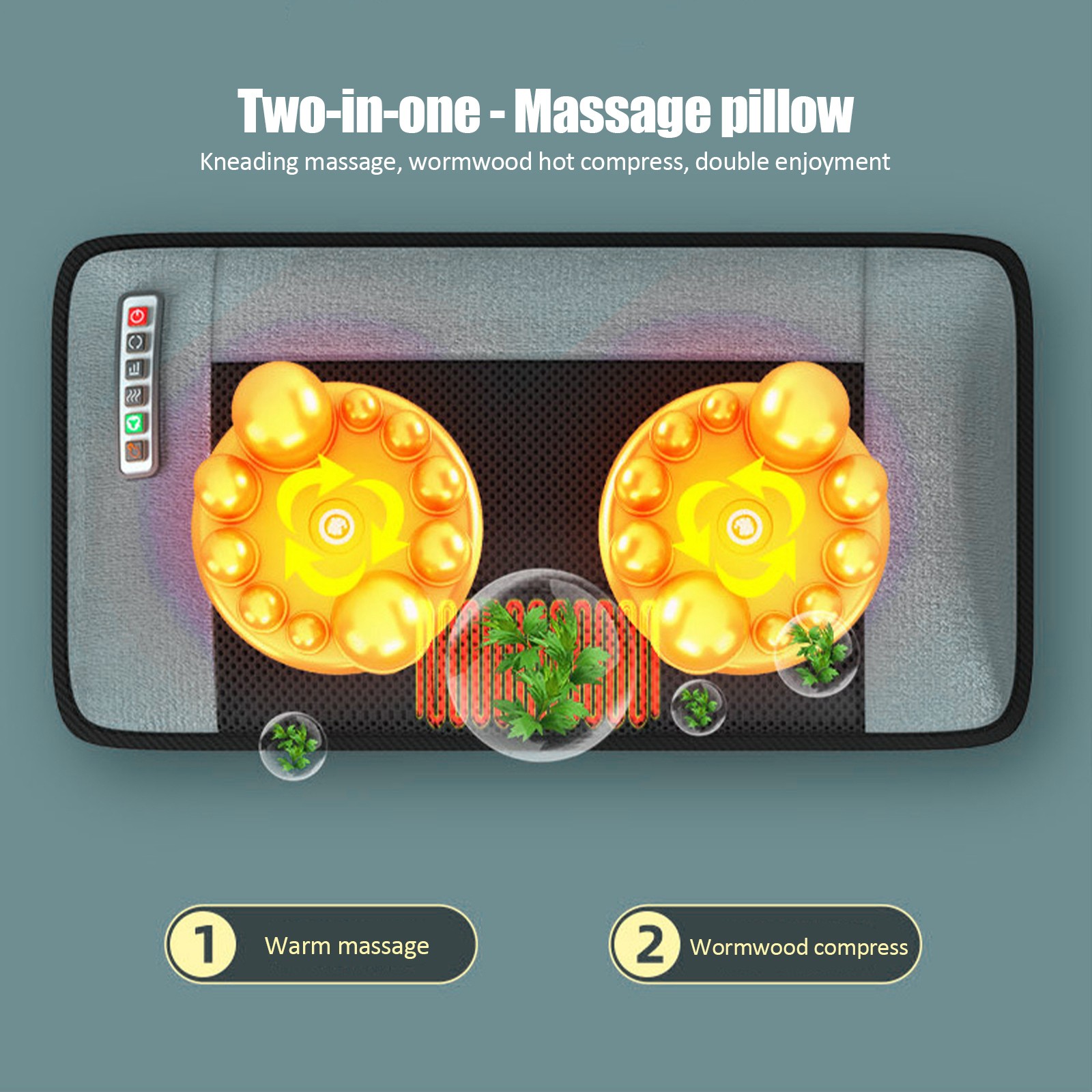Vibrating Massage Mat With Heat Full Body Massager For Blood Circulation US