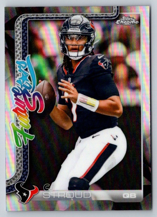 2025 Topps Chrome #FS-16 CJ Stroud Future Stars Refractor