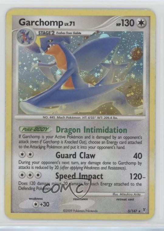 Garchomp (Holo) Pokémon Platinum Supreme Victors #5 2009