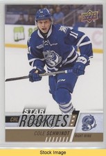 2017-18 Upper Deck CHL Star Rookies Cole Schwindt #398 READ 8tn