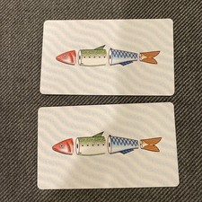 Sunny Day Sardines Wild Fish Promo Card Board Game Set Dice Tower