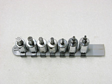 Mac Tools Xds 38 Drive 7 Piece Sae Short Hex Allen Socket Set 18 Thru 38