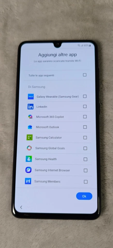 SAMSUNG Galaxy A41 64GB Nero Perfetto . telefono pari al nuovo USB-C - Immagine 3 di 4