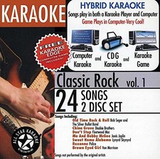 KARAOKE: CLASSIC ROCK 1 VARIOUS - Karaoke: Classic Rock, Vol. 1 - CD - Karaoke