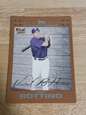 2007 Topps Copper 13/56 #261 Vinny Rottino RC SP Brewers Baseball Rookie Card. rookie card picture