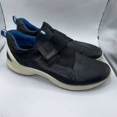 ECCO Biom Fjuel Band Mens Size 11 Black Blue Athletic Running Sneakers Shoes