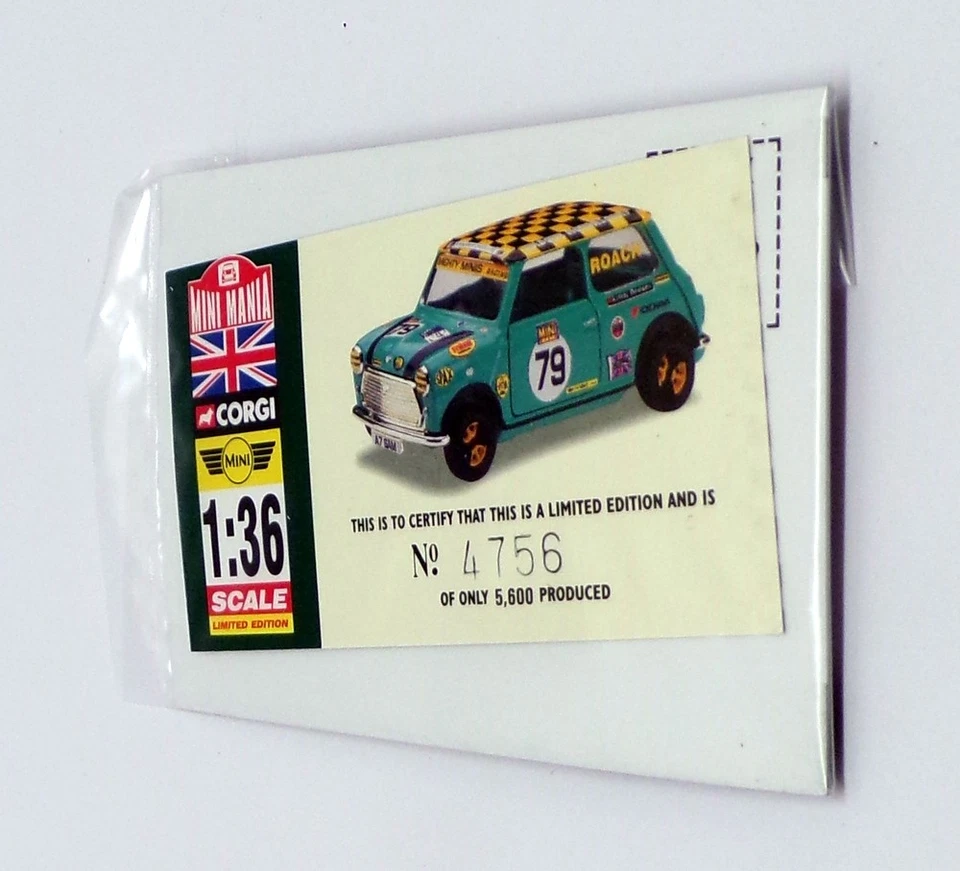 Corgi 1/36 Scale 04431 - Mini Mighty Minis Racing - #79 Sam Roach - Image 3 of 4